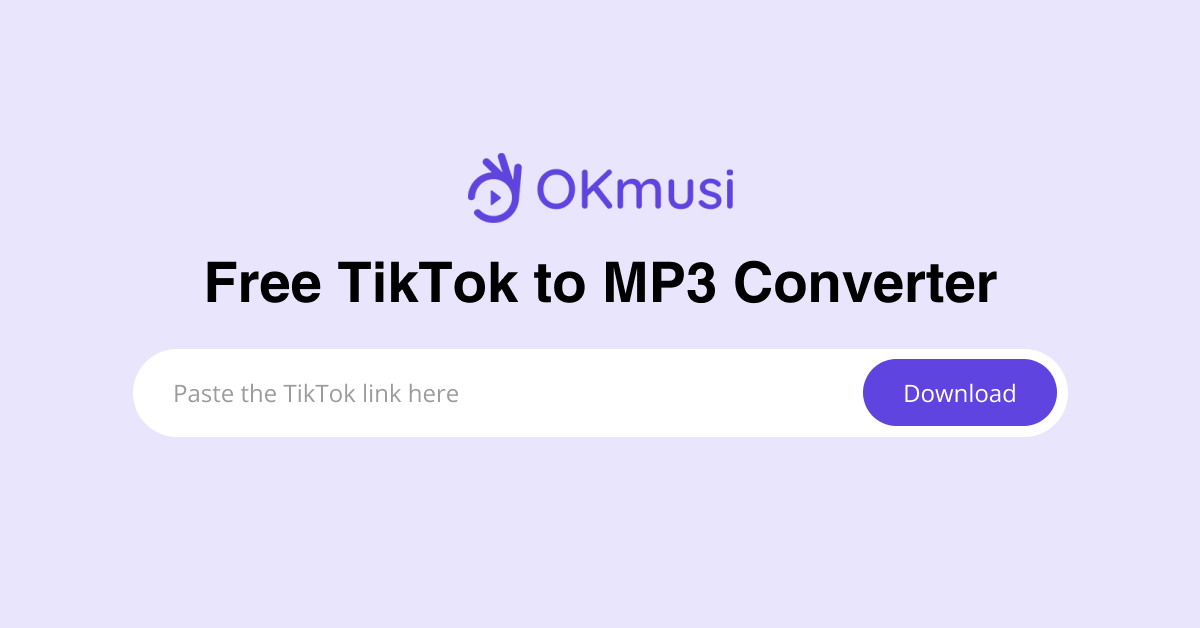 Best TikTok to MP3 Converter Online for Free [2024]